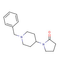 340962-88-1 1-(1-Benzylpiperidin-4-yl)pyrrolidin-2-one chemical structure