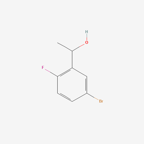 552331-15-4 1-(5-Bromo-2-fluorophenyl)ethanol chemical structure