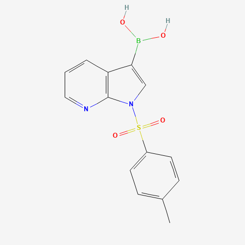 882562-39-2 1-tosyl-1H-pyrrolo[2,3-b]pyridin-3-ylboronic acid chemical structure