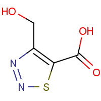 183304-68-9 1,2,3-Thiadiazole-5-carboxylic acid,4-(hydroxymethyl)-(9CI) chemical structure