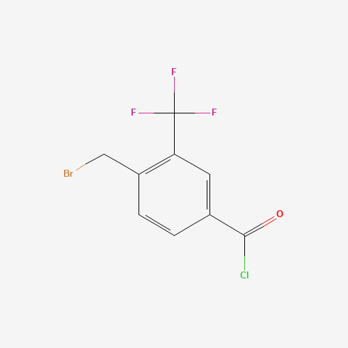 948553-14-8 4-(Bromomethyl)-3-(trifluoromethyl)-Benzoylchloride chemical structure