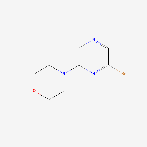 848841-62-3 2-BROMO-6-MORPHOLINOPYRAZINE chemical structure