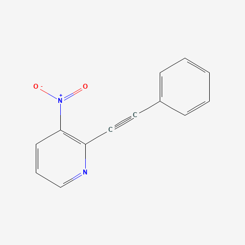 947330-58-7 3-Nitro-2-(phenylethynyl)pyridine chemical structure