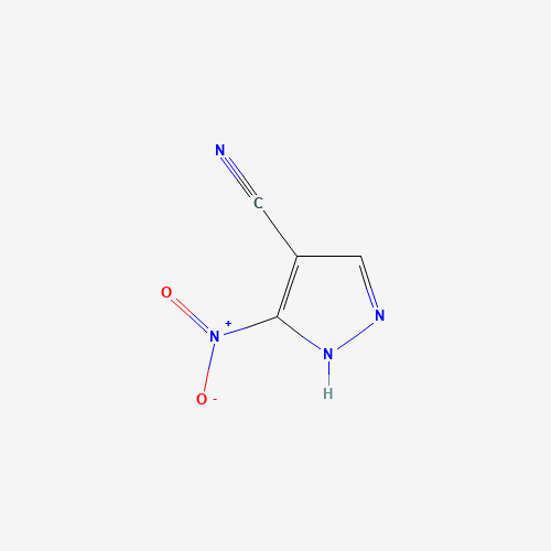 39205-87-3 1H-Pyrazole-4-carbonitrile,3-nitro-(9CI) chemical structure
