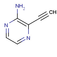 1005349-13-2 2-Amino-3-ethynylpyrazine chemical structure