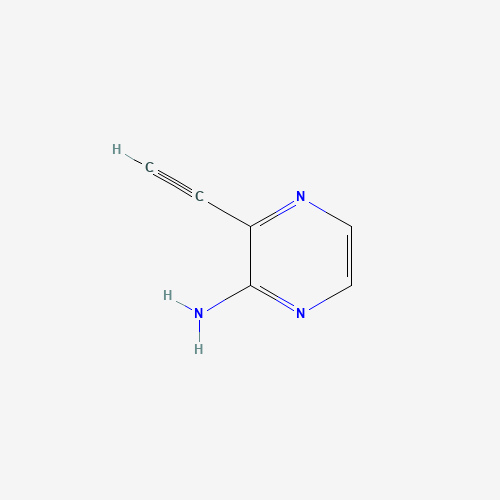1005349-13-2 2-Amino-3-ethynylpyrazine chemical structure