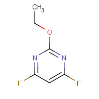 166524-65-8 2-ETHOXY-4,6-DIFLUOROPYRIMIDINE chemical structure