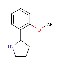103857-96-1 2-(2-METHOXY-PHENYL)-PYRROLIDINE chemical structure
