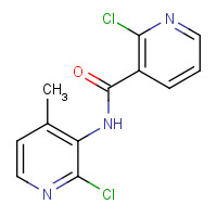 133627-46-0 2-Chloro-N-(2-chloro-4-methylpyridin-3-yl)nicotinamide chemical structure