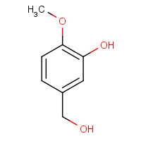 4383-06-6 3-Hydroxy-4-methoxybenzyl alcohol chemical structure