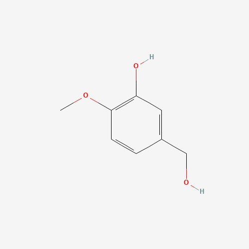 4383-06-6 3-Hydroxy-4-methoxybenzyl alcohol chemical structure