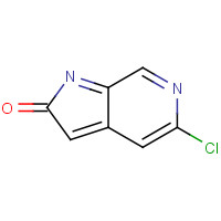 1000342-80-2 5-chloro-1H-pyrrolo[2,3-c]pyridin-2(3H)-one chemical structure