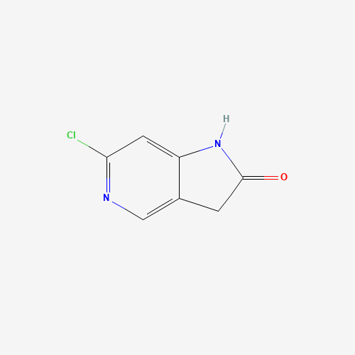 1000342-80-2 5-chloro-1H-pyrrolo[2,3-c]pyridin-2(3H)-one chemical structure