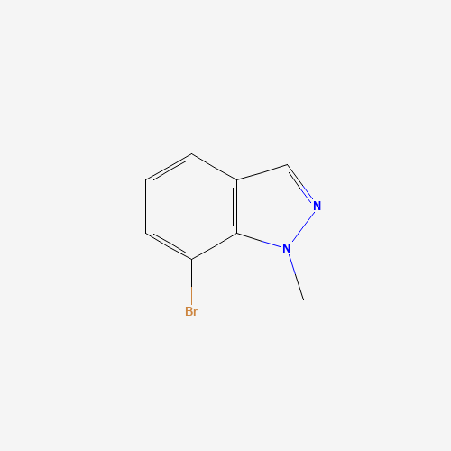 1000576-59-9 7-BROMO-1-METHYL-1H-INDAZOLE chemical structure