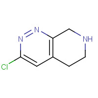 1029721-23-0 3-chloro-5,6,7,8-tetrahydropyrido[3,4-c]pyridazine chemical structure