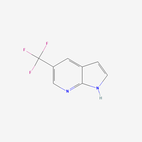 1036027-54-9 1H-Pyrrolo[2,3-b]pyridine,5-(trifluoromethyl)- chemical structure