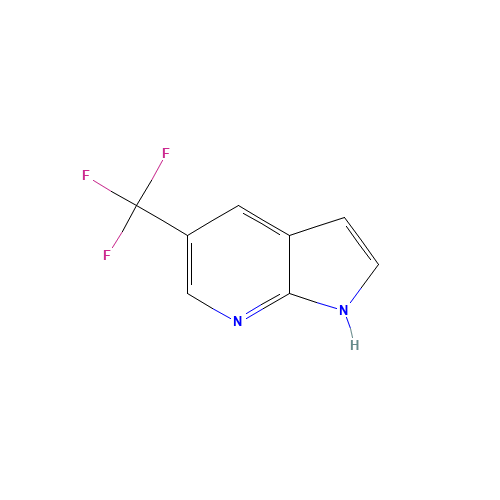 1036027-54-9 1H-Pyrrolo[2,3-b]pyridine,5-(trifluoromethyl)- chemical structure