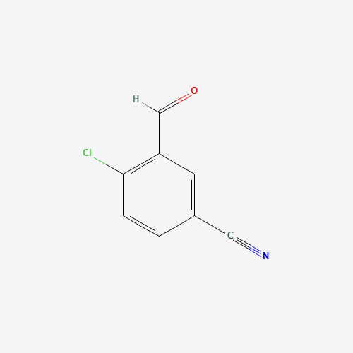 105191-41-1 4-CHLORO-3-FORMYL-BENZONITRILE chemical structure