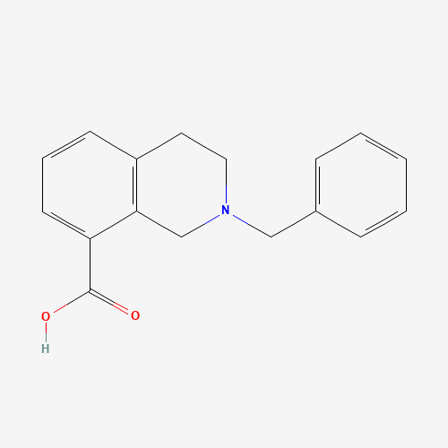 1053656-29-3 2-benzyl-1,2,3,4-tetrahydroisoquinoline-8-carboxylic acid chemical structure