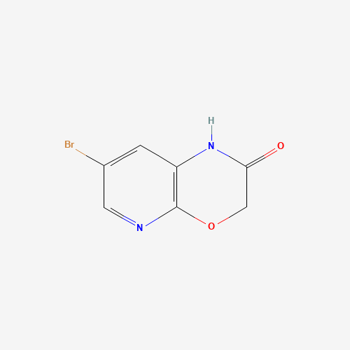 105544-36-3 7-BROMO-1H-PYRIDO[2,3-B][1,4]OXAZIN-2(3H)-ONE chemical structure