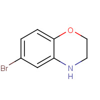 105655-01-4 6-Bromo-3,4-dihydro-2H-benzo[1,4]oxazine hydrochloride chemical structure