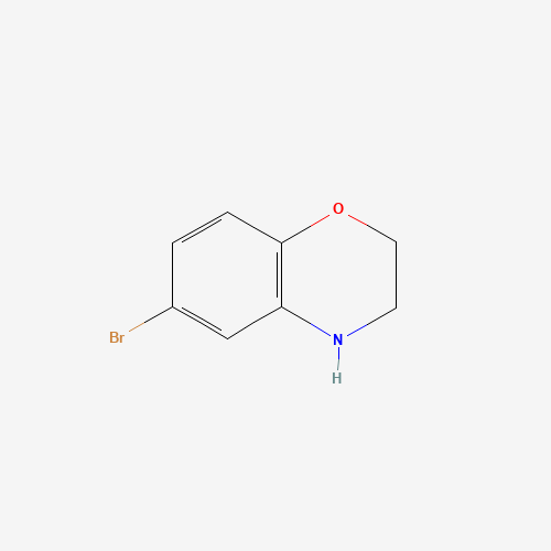 105655-01-4 6-Bromo-3,4-dihydro-2H-benzo[1,4]oxazine hydrochloride chemical structure