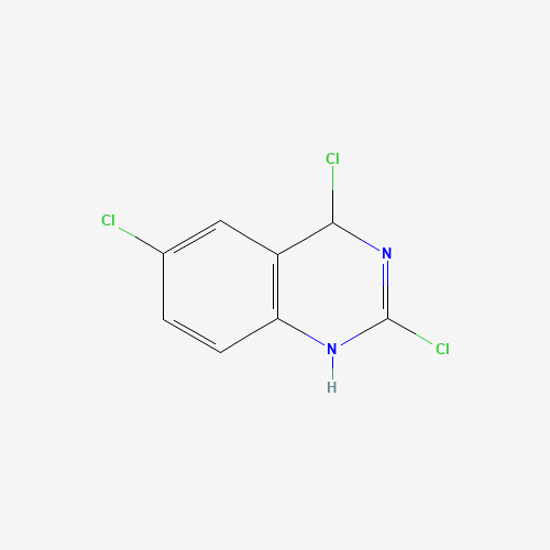1060795-17-6 2,4,6-Trichloro-3,4-dihydroquinazoline chemical structure