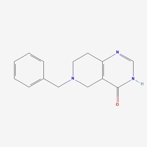 109229-22-3 6-benzyl-5,6,7,8-tetrahydropyrido[4,3-d]pyrimidin-4(3H)-one chemical structure