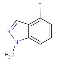 1092961-07-3 4-Fluoro-1-methylindazole chemical structure