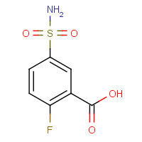 112887-25-9 2-Fluoro-5-sulfamoyl-benzoic acid chemical structure