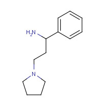 113640-37-2 1-PHENYL-3-(PYRROLIDIN-1-YL)PROPAN-1-AMINE chemical structure