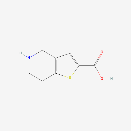 116118-98-0 4,5,6,7-tetrahydrothieno[3,2-c]pyridine-2-carboxylic acid chemical structure