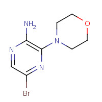 117719-17-2 2-AMINO-5-BROMO-3-MORPHOLIN-4-YLPYRAZINE chemical structure