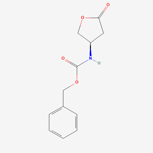 118399-28-3 Benzyl (R)-5-oxotetrahydrofuran-3-ylcarbamate chemical structure