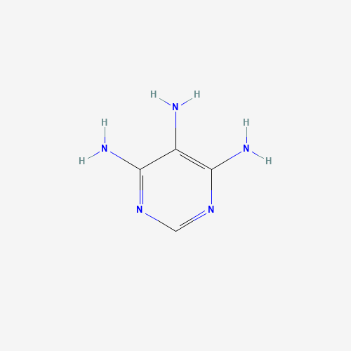 118-70-7 4,5,6-TRIAMINOPYRIMIDINE chemical structure