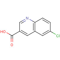 118791-14-3 6-chloroquinoline-3-carboxylic acid chemical structure