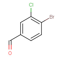 120077-69-2 4-BROMO-3-CHLORO-BENZALDEHYDE chemical structure