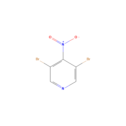 121263-11-4 3,5-DIBROMO-4-NITROPYRIDINE chemical structure
