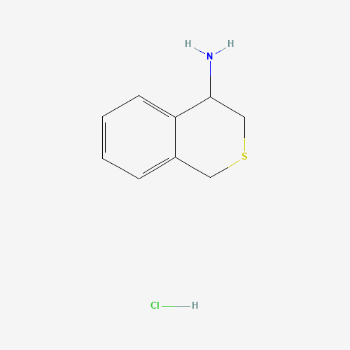 123470-16-6 3,4-dihydro-1H-isothiochromen-4-amine hydrochloride chemical structure