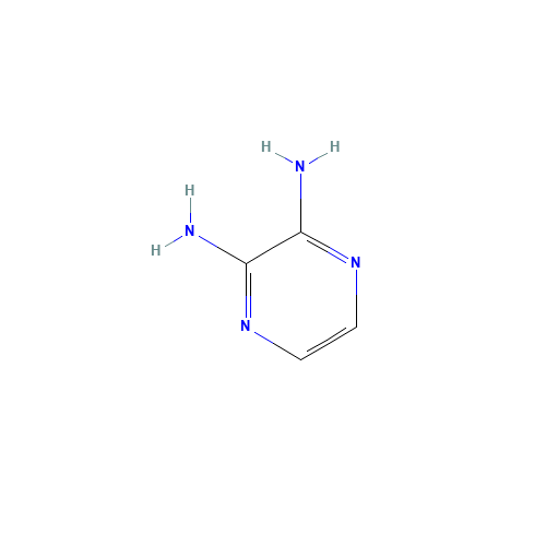 13134-31-1 2,3-PYRAZINEDIAMINE chemical structure