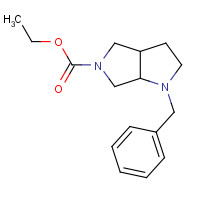 132414-78-9 Ethyl 1-benzylhexahydropyrrolo[3,4-b]pyrrole-5(1H)-carboxylate chemical structure