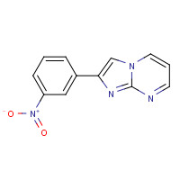 134044-50-1 2-(3-NITRO-PHENYL)-IMIDAZO[1,2-A]PYRIMIDINE chemical structure