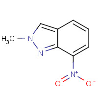 13436-58-3 2-methyl-7-nitro-2H-indazole chemical structure