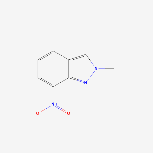 13436-58-3 2-methyl-7-nitro-2H-indazole chemical structure