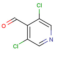 136590-83-5 3,5-DICHLORO-4-FORMYL PYRIDINE chemical structure