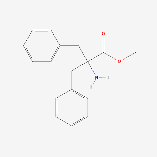 137582-40-2 Methyl 2-amino-2-benzyl-3-phenylpropanoate chemical structure
