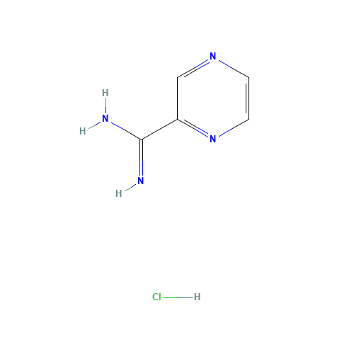 138588-41-7 PYRAZINE-2-CARBOXAMIDINE HYDROCHLORIDE chemical structure