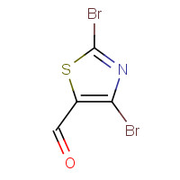 139669-95-7 2,4-DIBROMO-THIAZOLE-5-CARBALDEHYDE chemical structure