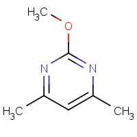 14001-61-7 2-methoxy-4,6-dimethylpyrimidine chemical structure