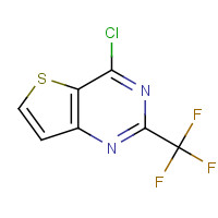 147972-27-8 4-chloro-2-(trifluoromethyl)thieno[3,2-d]pyrimidine chemical structure